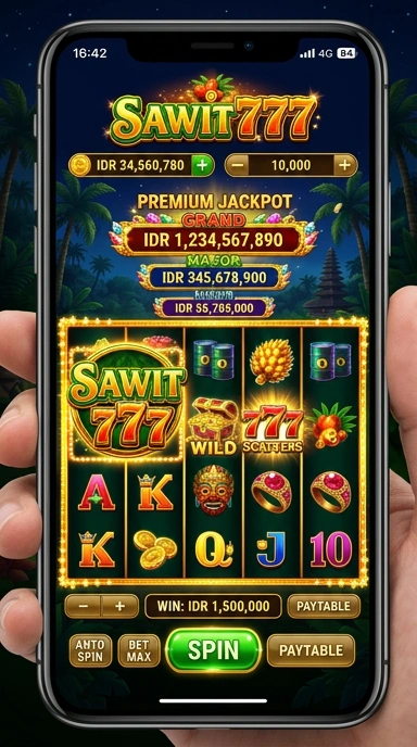 Diverse selection of applications available on sawit777 for Android.